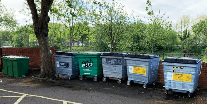 New wheelie bins in Bathurst Basin