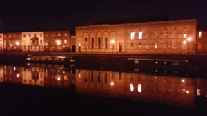Byzantine Court at night Oct 2018
