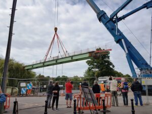 New road bridge Aug 2017